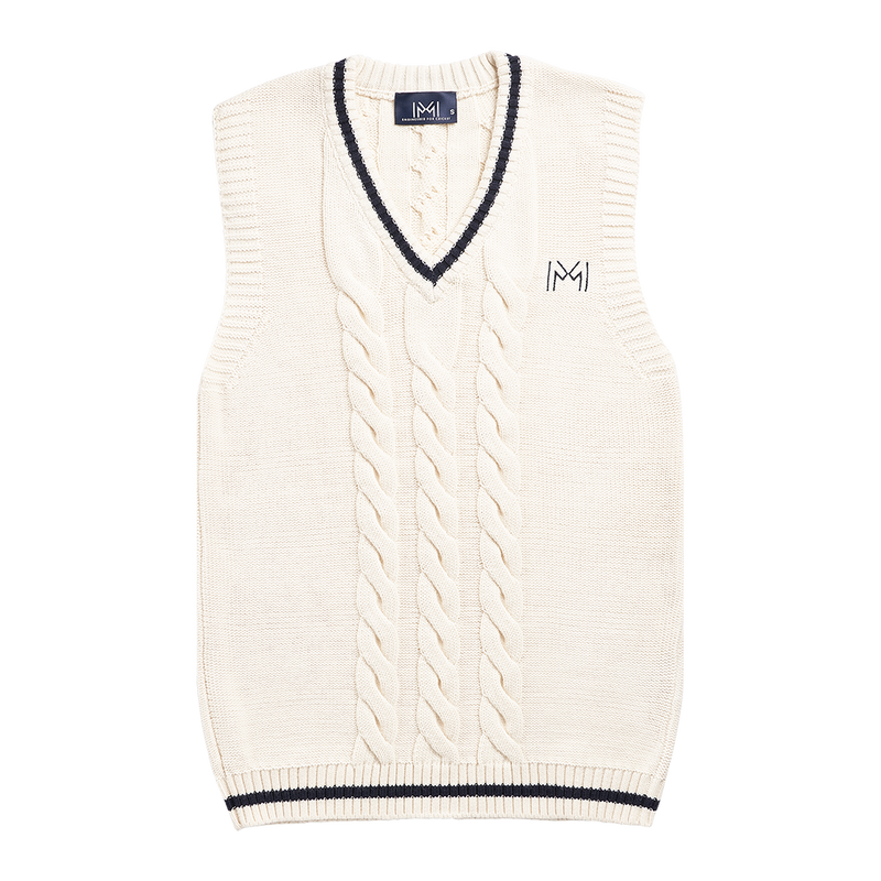 Mettle Sleeveless Cricket Sweater