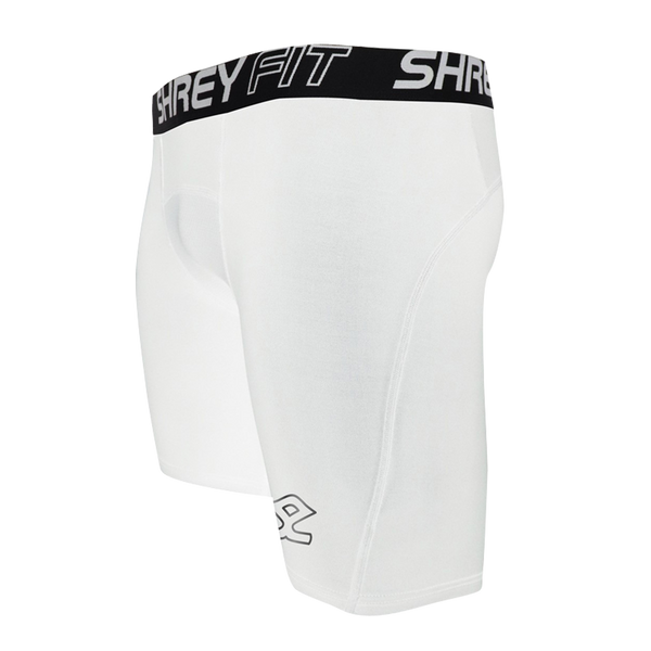 Shrey intense baselayer shorts WHITE